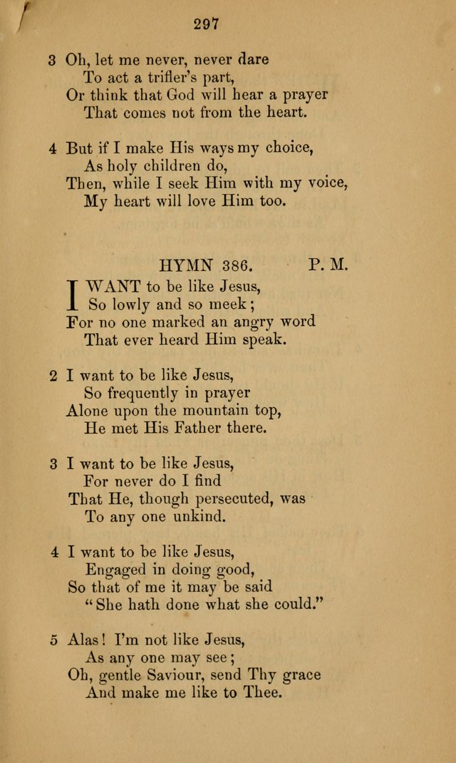 A Collection of Hymns page 297