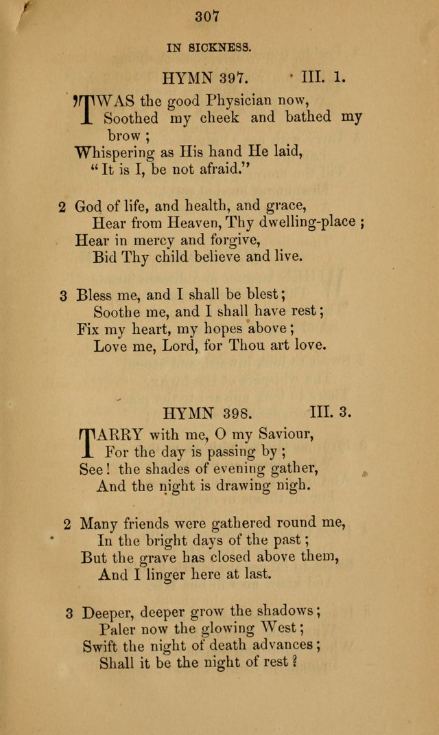 A Collection of Hymns page 307