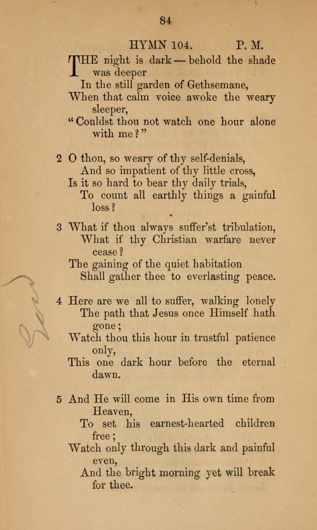 A Collection of Hymns page 84