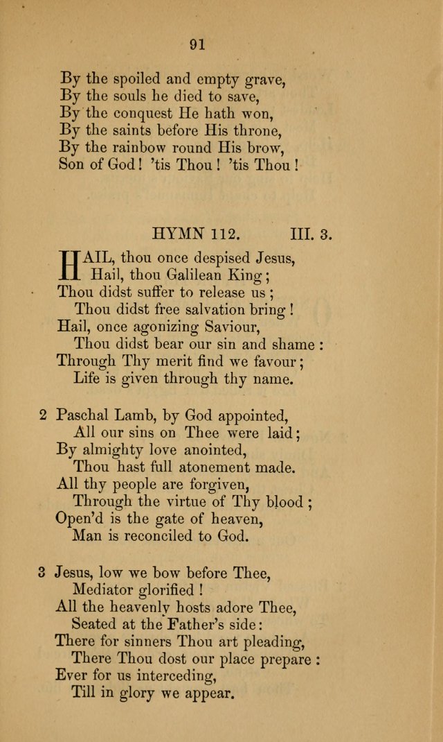 A Collection of Hymns page 91