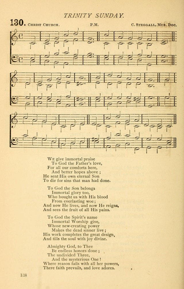Church Hymnal page 138
