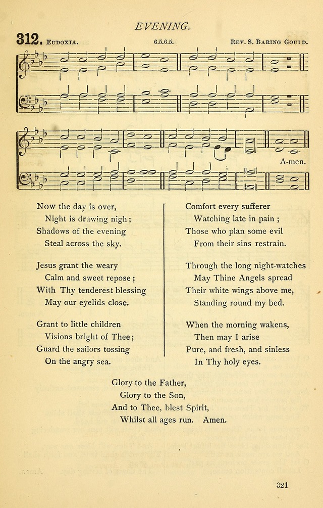 Church Hymnal page 321