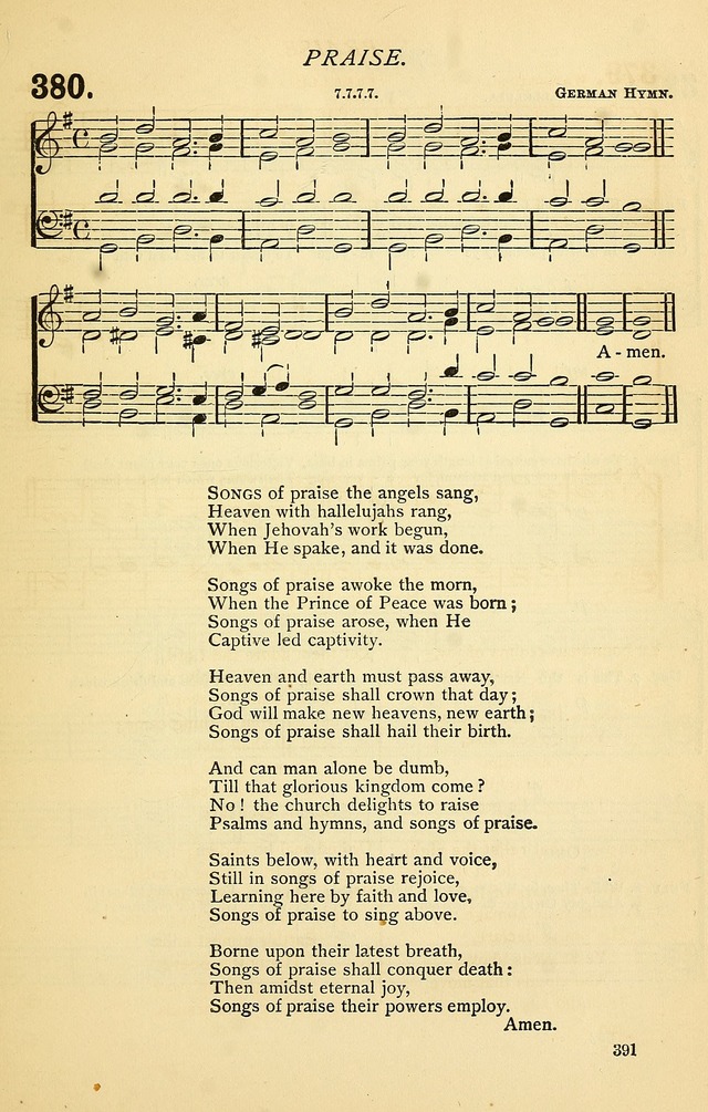 Church Hymnal page 391