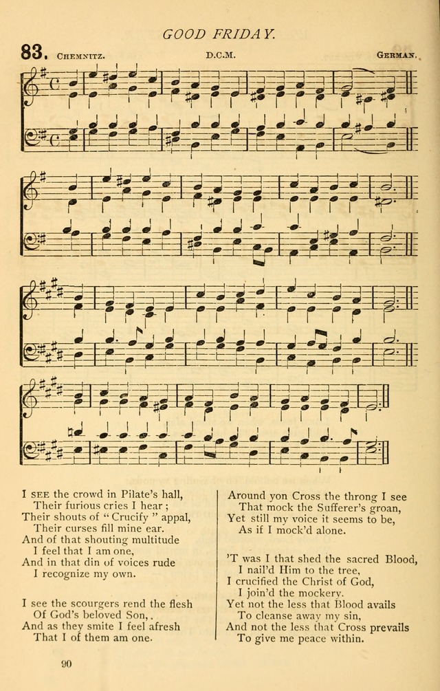 Church Hymnal page 90