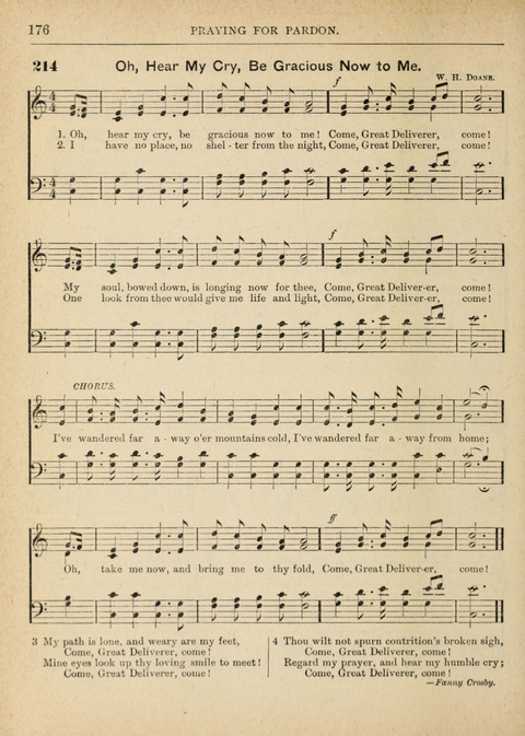 The Canadian Hymnal: a collection of hymns and music for Sunday schools, Epworth leagues, prayer and praise meetings, family circles, etc. (Revised and enlarged) page 176