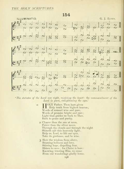 The Church Hymnary page 198