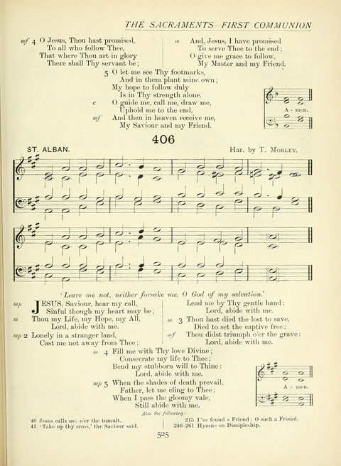 The Church Hymnary page 525
