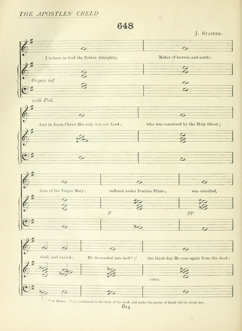 The Church Hymnary page 814