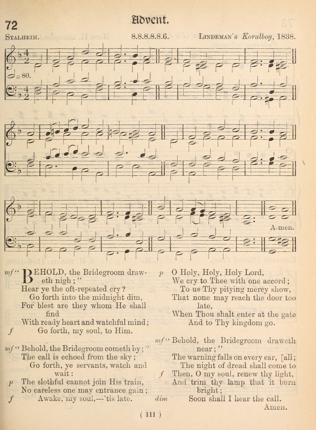 Church Hymns: with tunes (New ed.) page 111