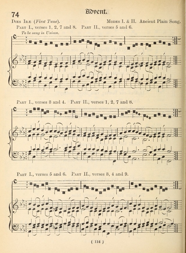 Church Hymns: with tunes (New ed.) page 114