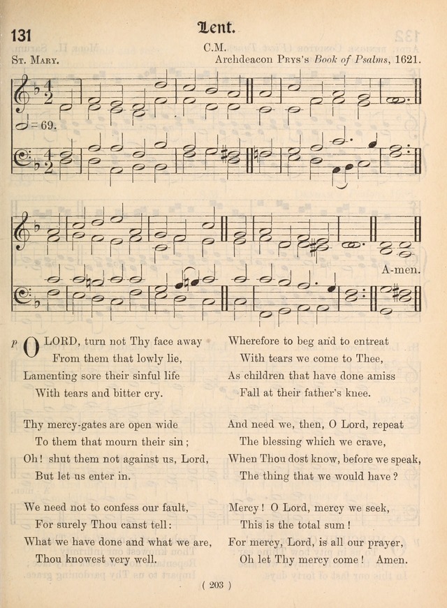 Church Hymns: with tunes (New ed.) page 203