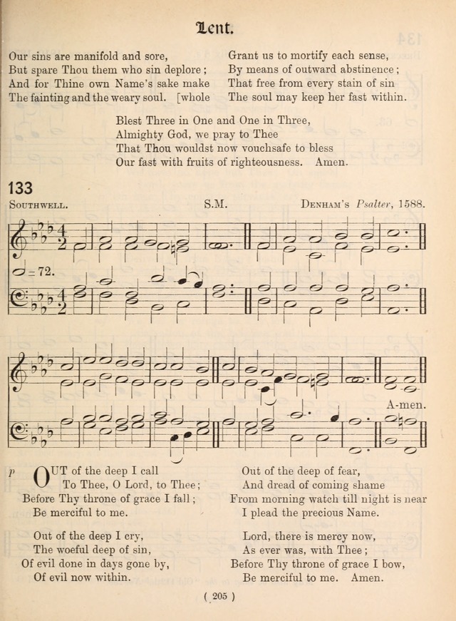 Church Hymns: with tunes (New ed.) page 205