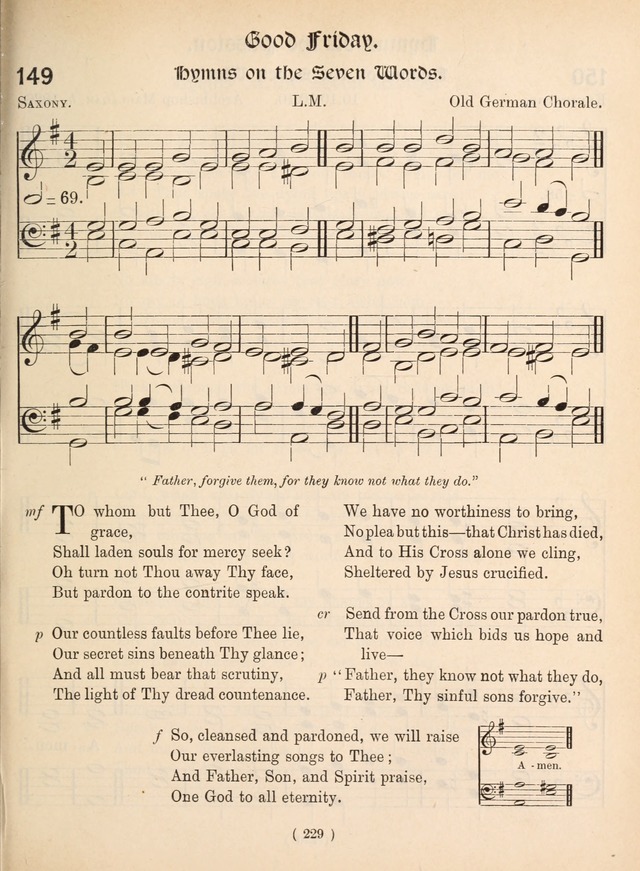 Church Hymns: with tunes (New ed.) page 229