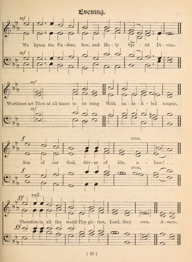 Church Hymns: with tunes (New ed.) page 23