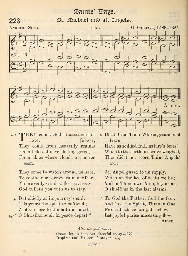 Church Hymns: with tunes (New ed.) page 360