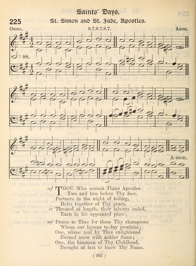 Church Hymns: with tunes (New ed.) page 362
