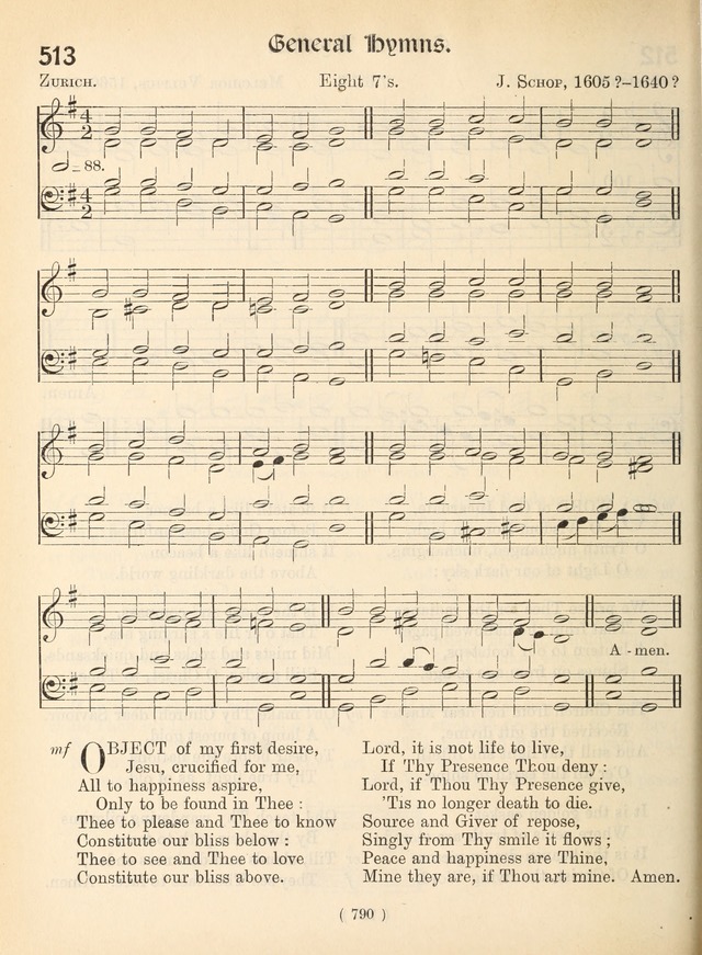 Church Hymns: with tunes (New ed.) page 790