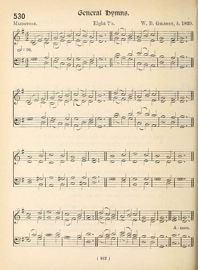 Church Hymns: with tunes (New ed.) page 812