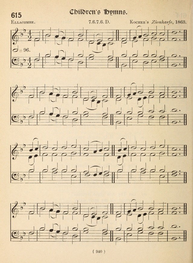 Church Hymns: with tunes (New ed.) page 940