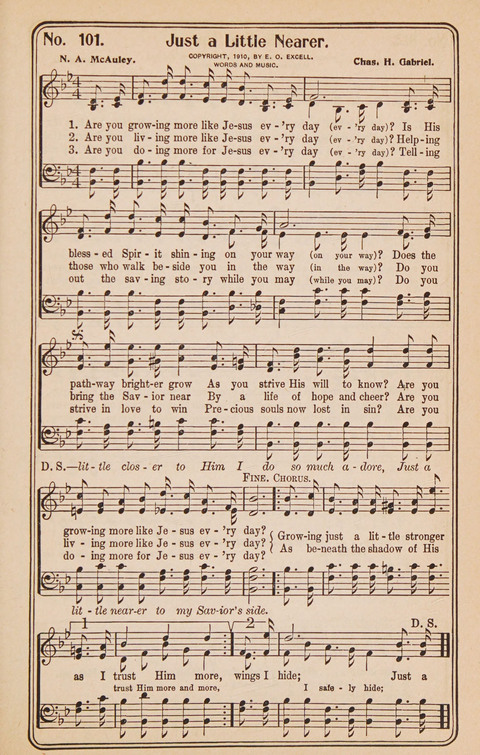 Coronation Hymns: for the Church and Sunday-school (with supplement) page 101