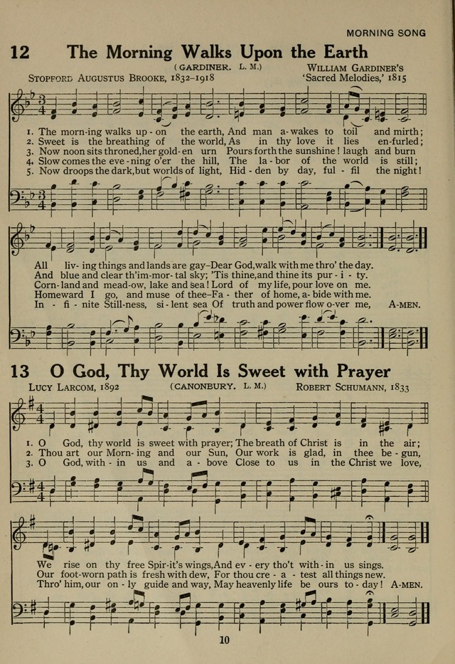 The Century Hymnal page 10