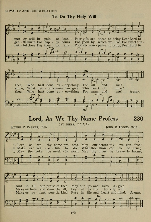 The Century Hymnal page 179