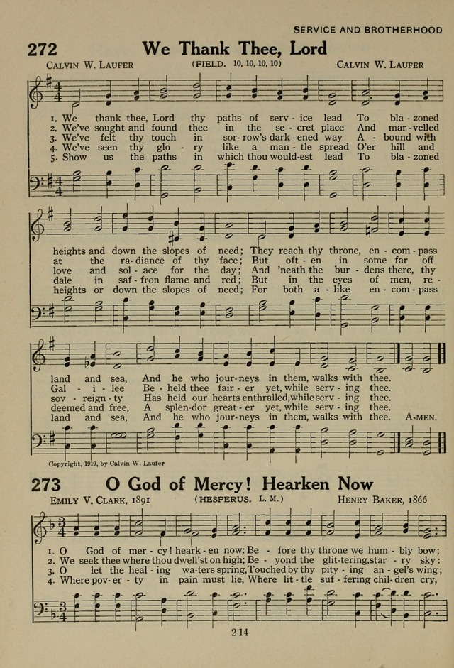 The Century Hymnal page 214
