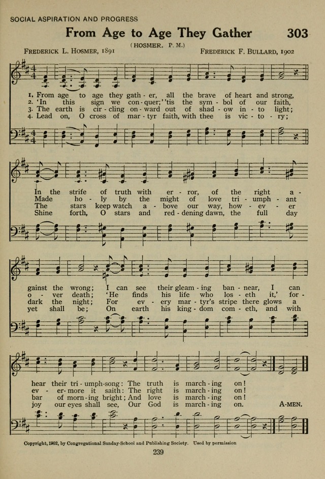 The Century Hymnal page 239