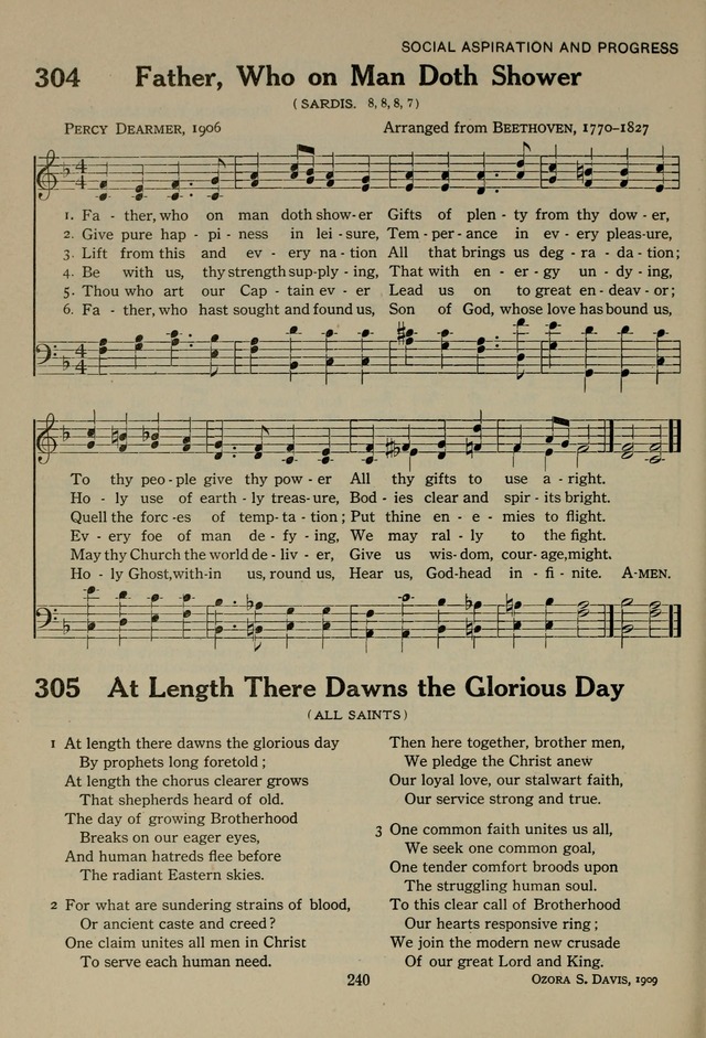 The Century Hymnal page 240