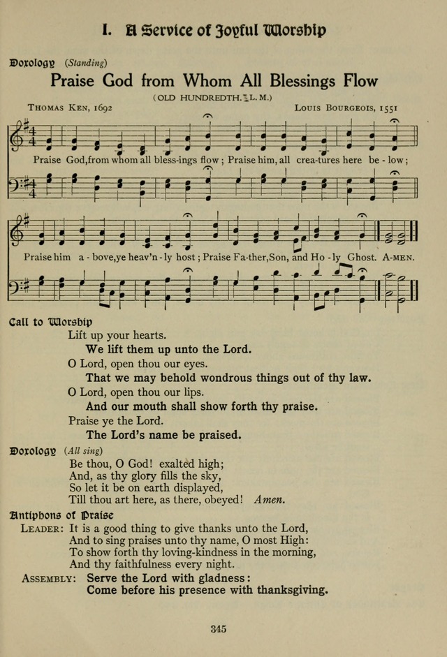 The Century Hymnal page 345