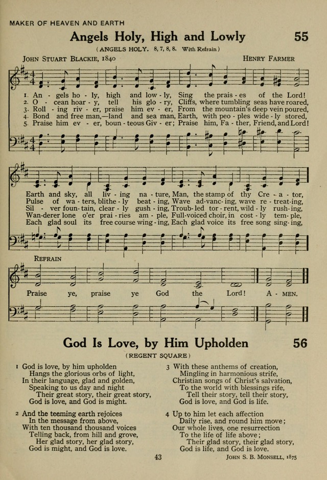 The Century Hymnal page 43