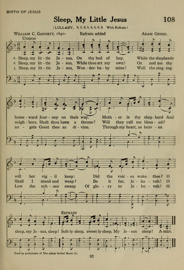 The Century Hymnal page 83