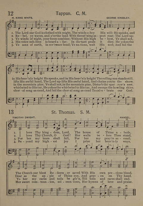 The Chapel Hymnal: Hymns and Songs (12th ed.) page 7