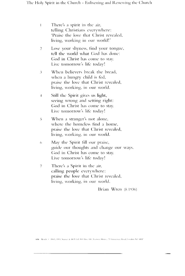 Church Hymnary (4th ed.) page 1153