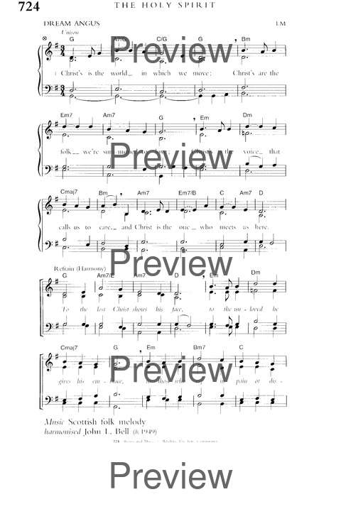 Church Hymnary (4th ed.) page 1336