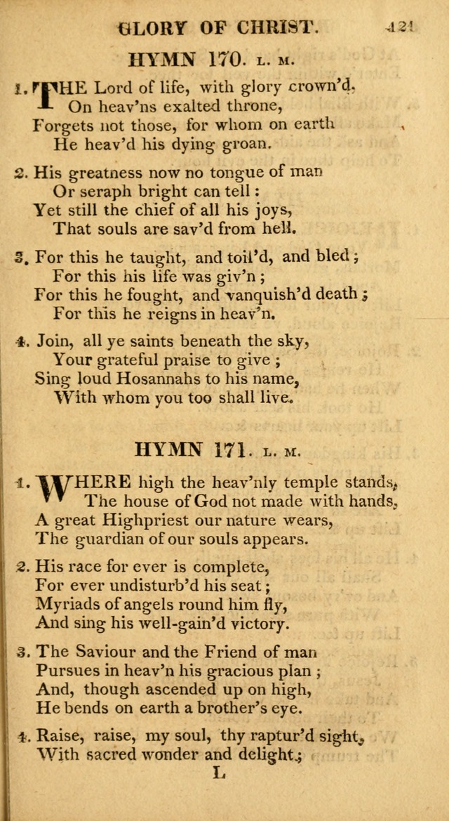 A Collection of Hymns and A Liturgy: for the use of Evangelical Lutheran Churches; to which are added prayers for families and individuals page 121