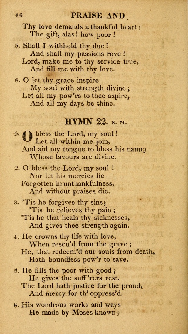 A Collection of Hymns and A Liturgy: for the use of Evangelical Lutheran Churches; to which are added prayers for families and individuals page 16