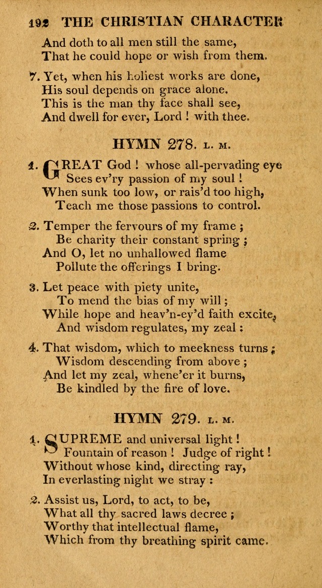 A Collection of Hymns and A Liturgy: for the use of Evangelical Lutheran Churches; to which are added prayers for families and individuals page 192