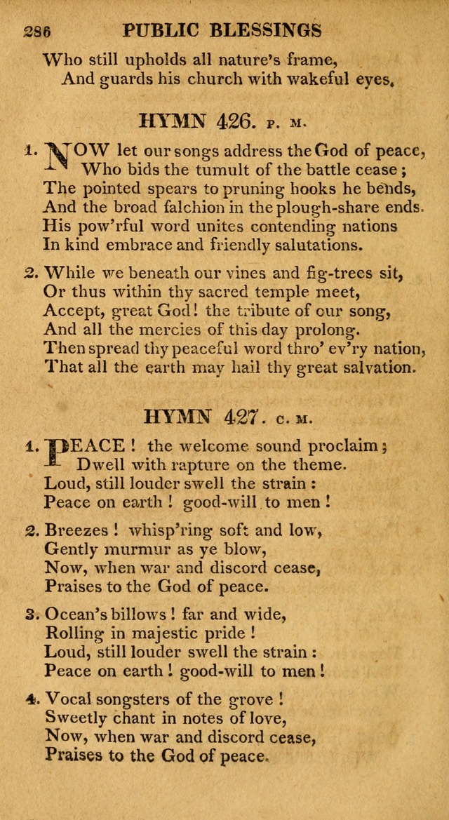 A Collection of Hymns and A Liturgy: for the use of Evangelical Lutheran Churches; to which are added prayers for families and individuals page 288