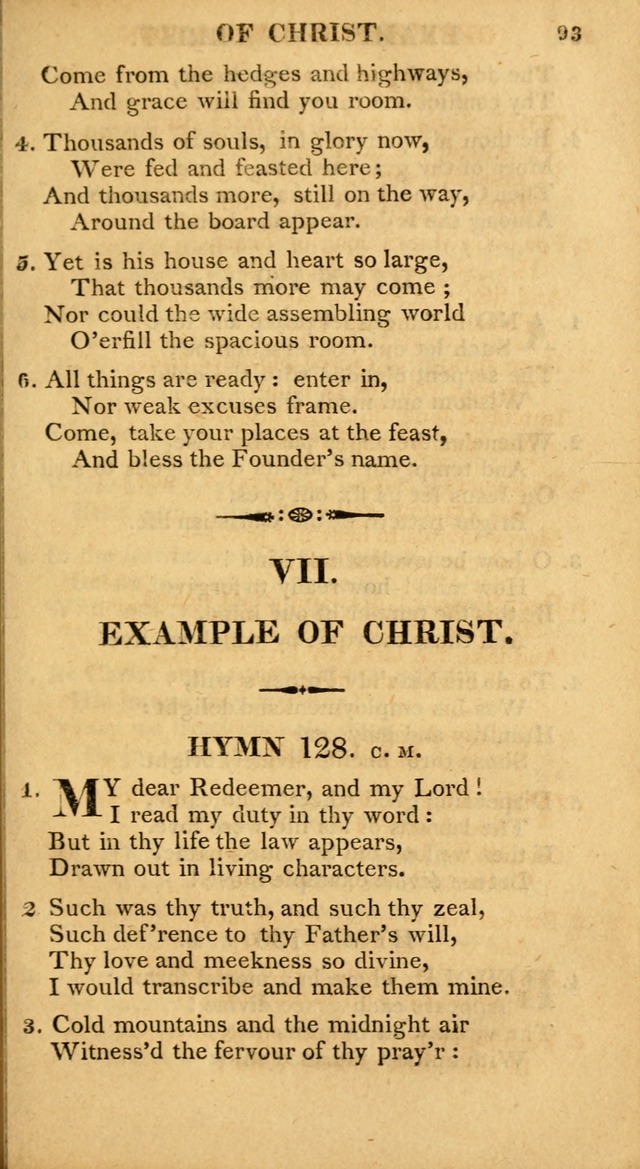 A Collection of Hymns and A Liturgy: for the use of Evangelical Lutheran Churches; to which are added prayers for families and individuals page 93