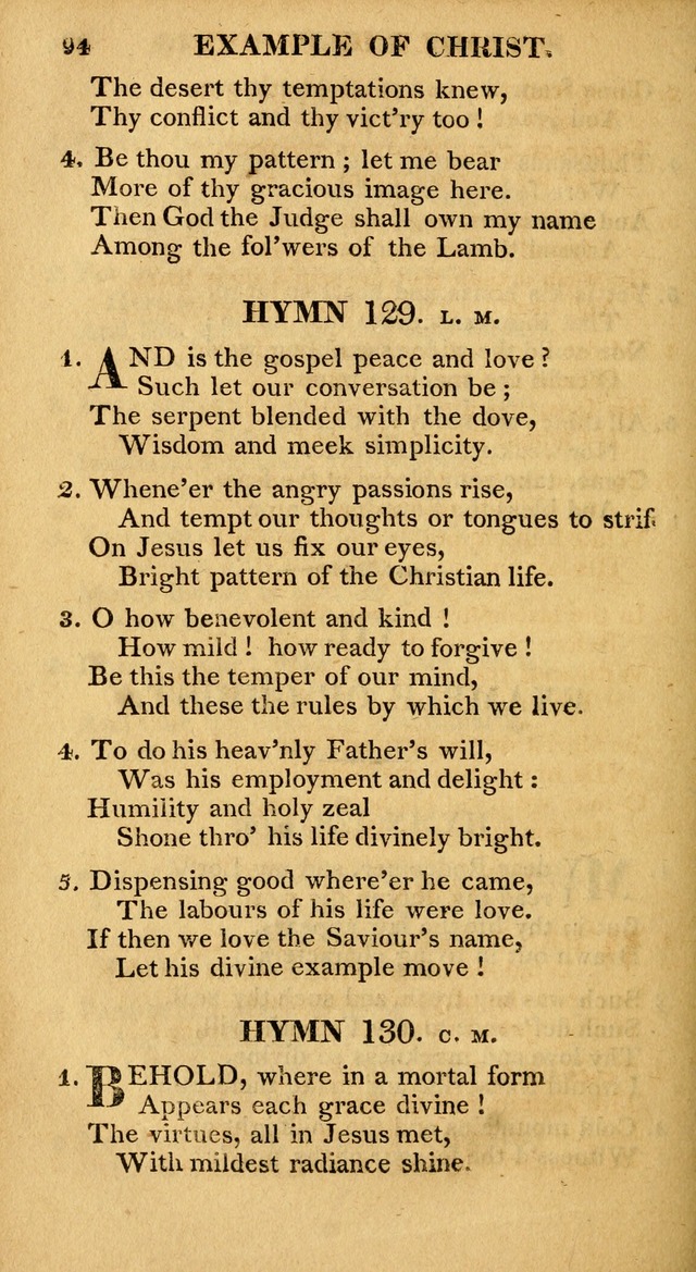 A Collection of Hymns and A Liturgy: for the use of Evangelical Lutheran Churches; to which are added prayers for families and individuals page 94