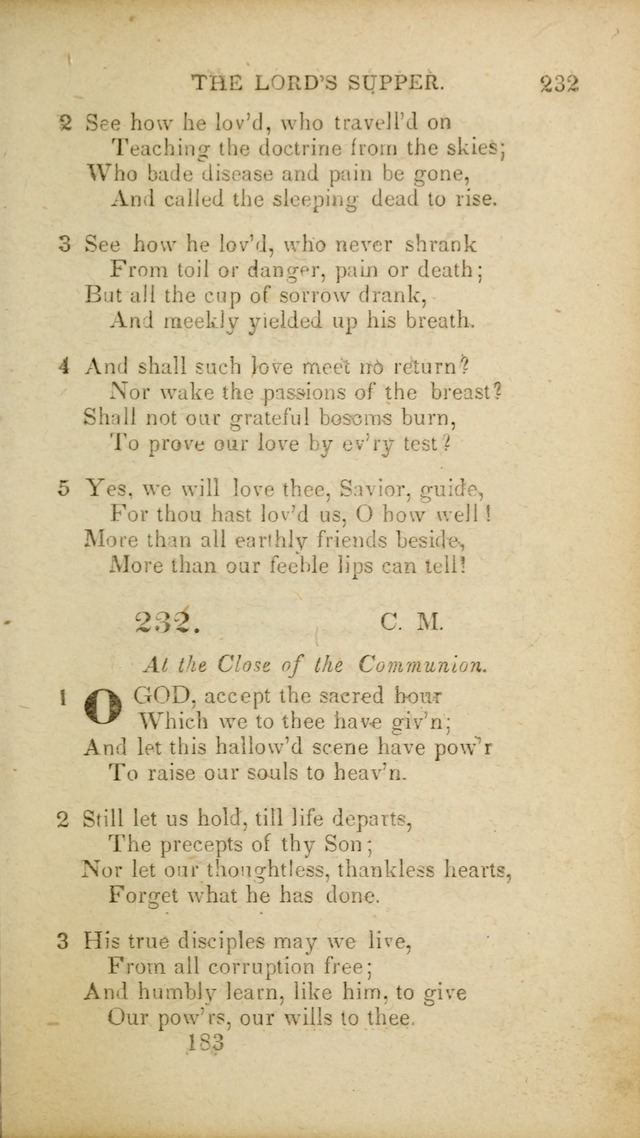 A Collection of Hymns and Prayers, for Public and Private Worship page 188