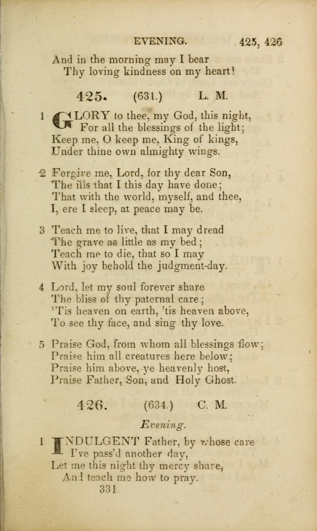 A Collection of Hymns and Prayers, for Public and Private Worship page 336
