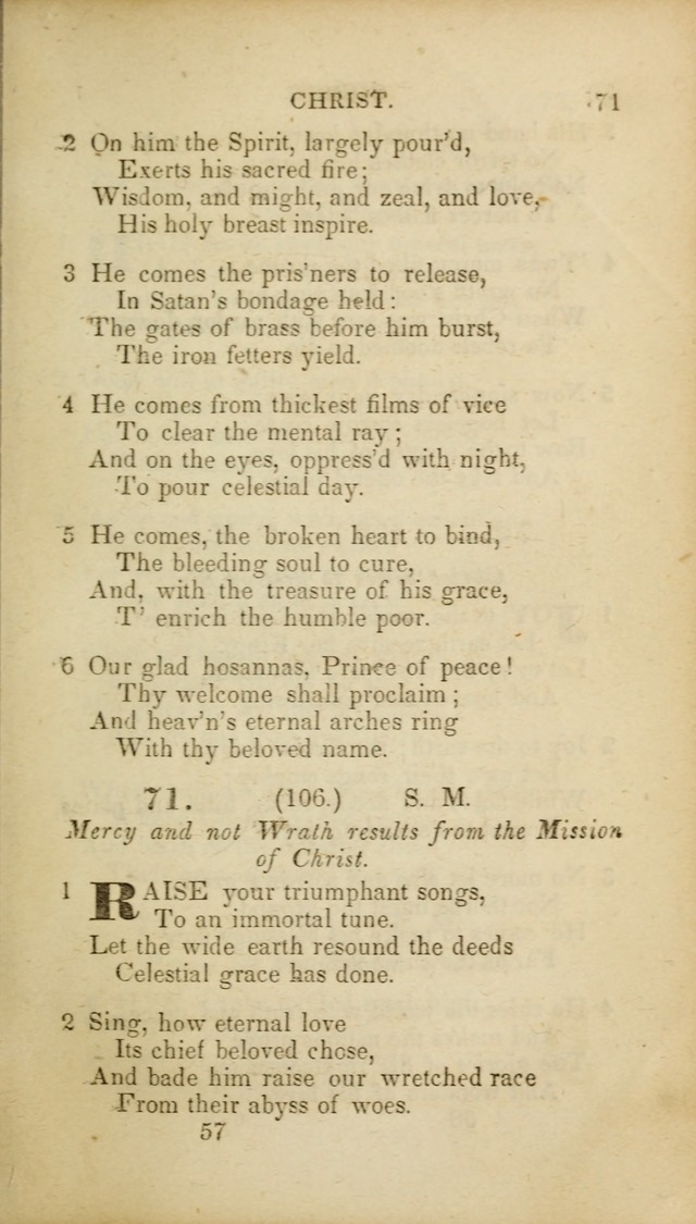 A Collection of Hymns and Prayers, for Public and Private Worship page 62