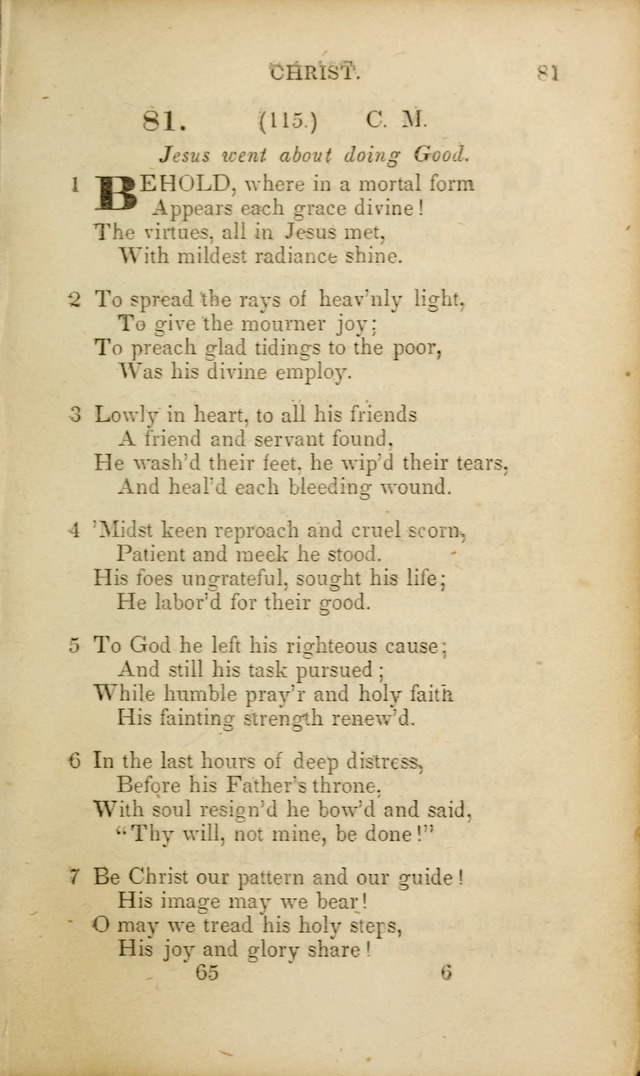 A Collection of Hymns and Prayers, for Public and Private Worship page 70