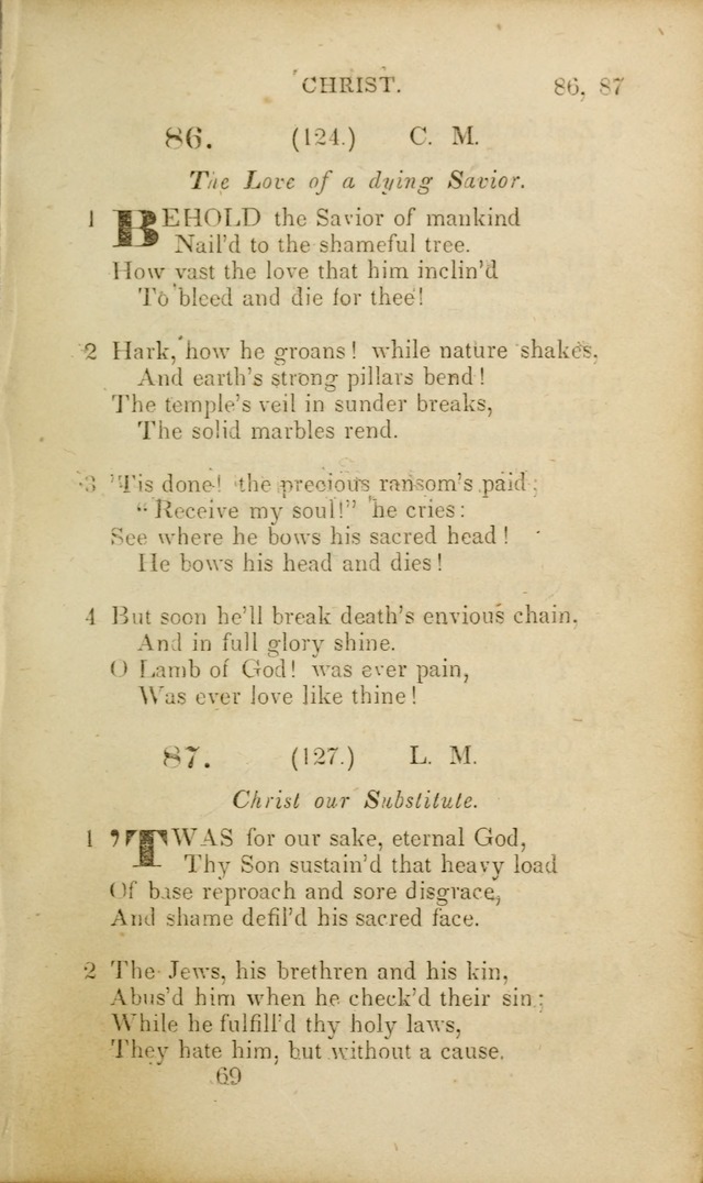 A Collection of Hymns and Prayers, for Public and Private Worship page 74