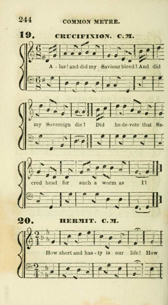Conference Hymns : adapted to religious conferences, and meetings for prayer, to which is added a selection of the most favorite melodies in common use page 248