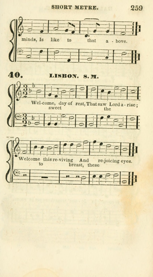 Conference Hymns : adapted to religious conferences, and meetings for prayer, to which is added a selection of the most favorite melodies in common use page 263