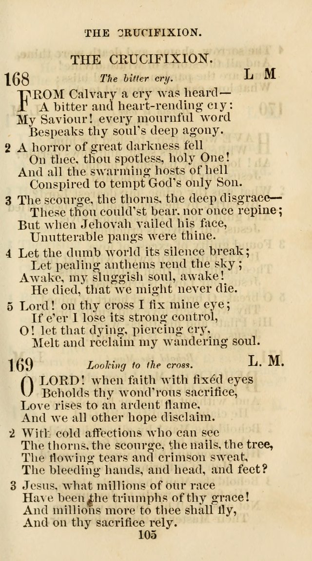 The Christian Hymn Book: a compilation of psalms, hymns and spiritual songs, original and selected (Rev. and enl.) page 114