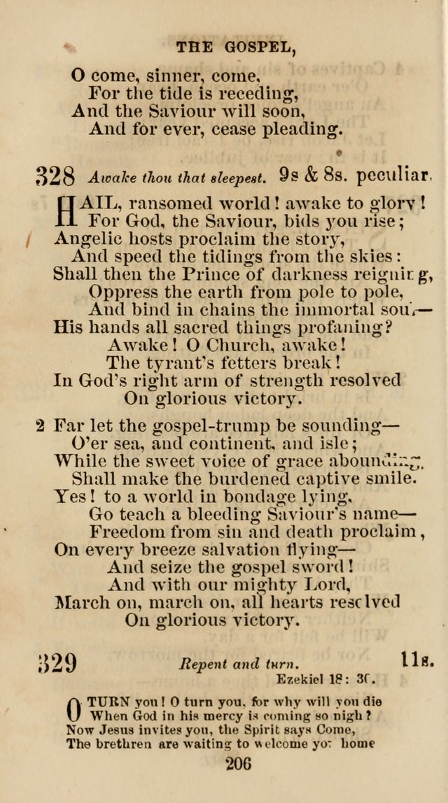 The Christian Hymn Book: a compilation of psalms, hymns and spiritual songs, original and selected (Rev. and enl.) page 215